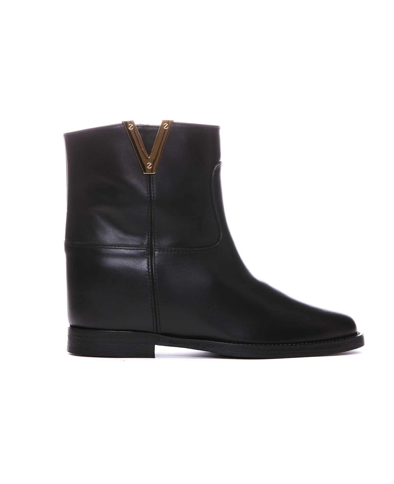 Via Roma 15 V Booties - Black
