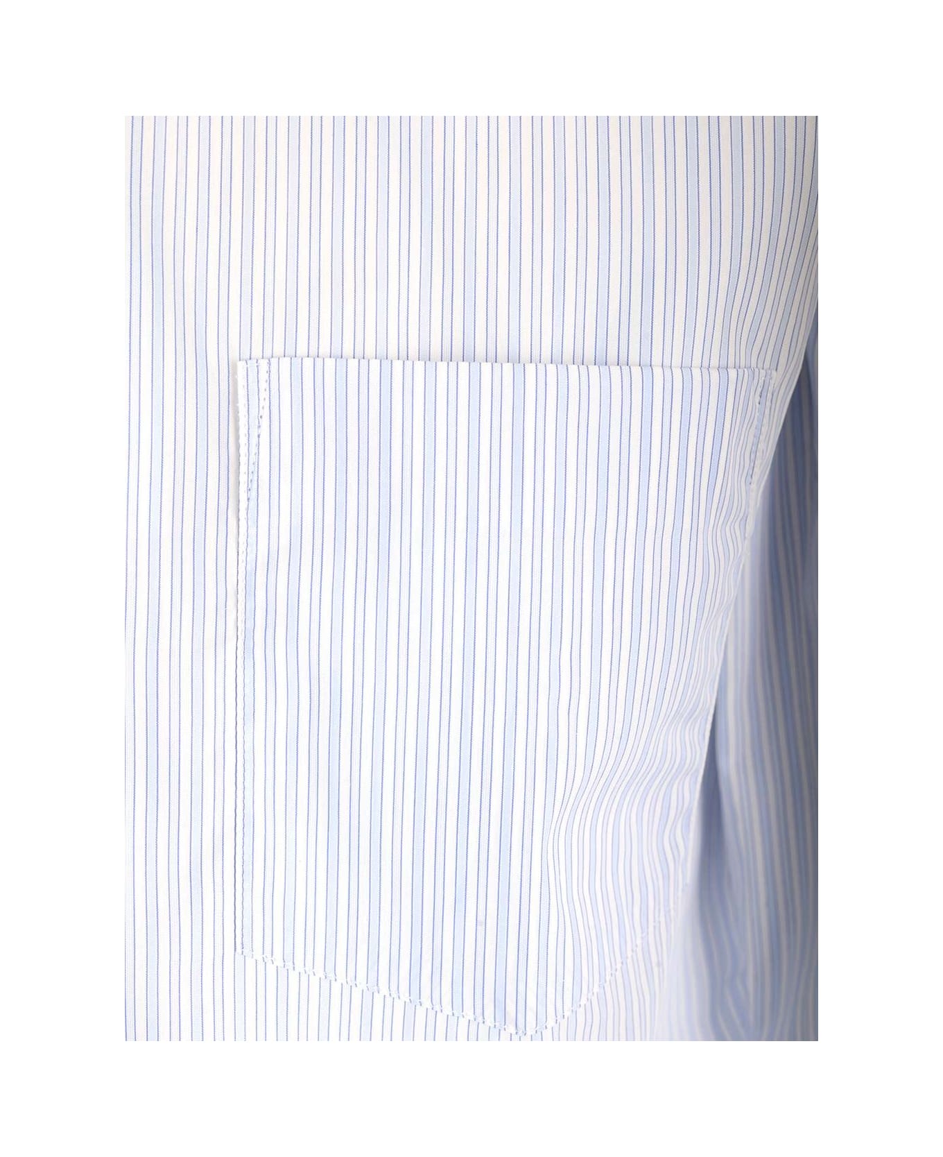 Comme des Garçons Striped Cotton Shirt - Vide