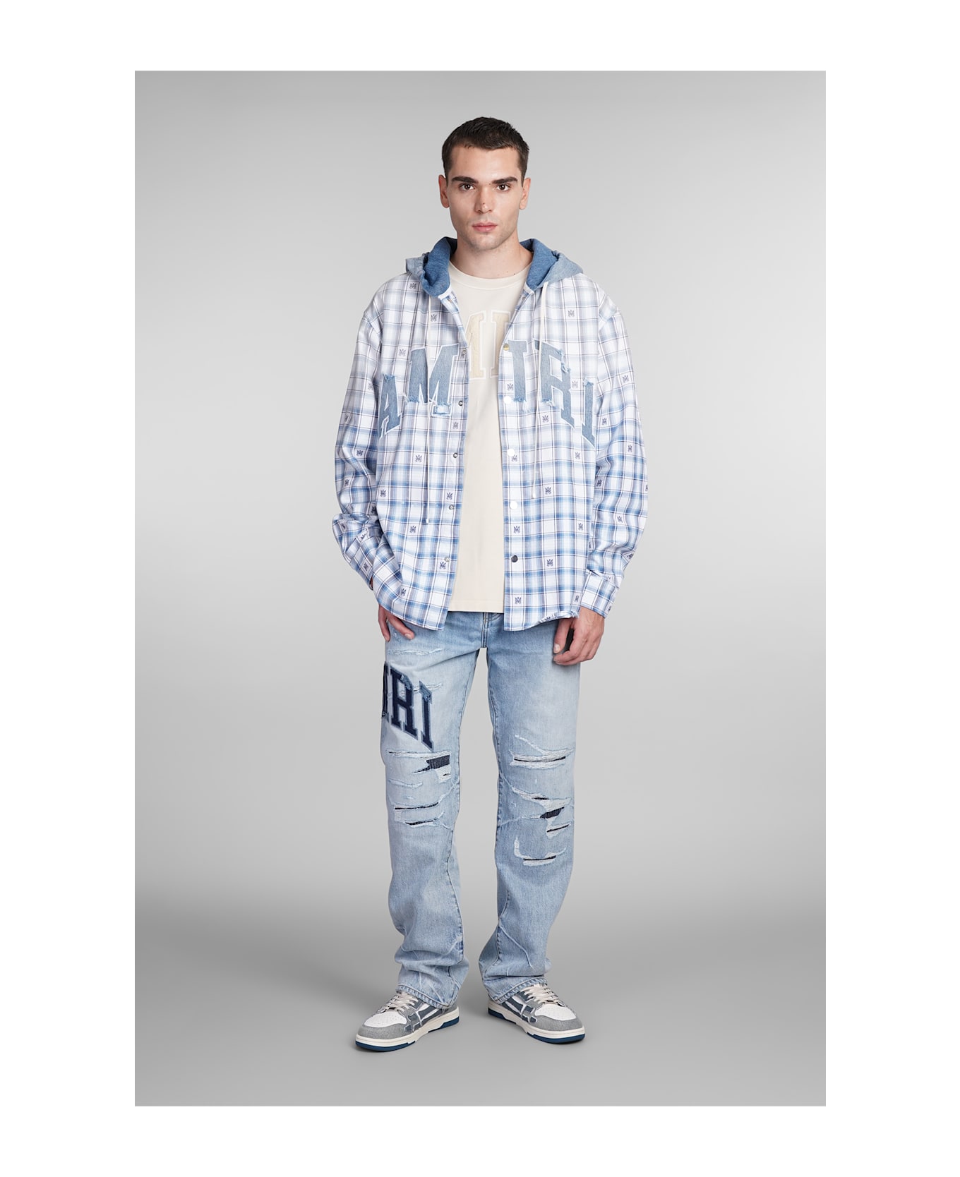 AMIRI Jeans In Blue Cotton - blue