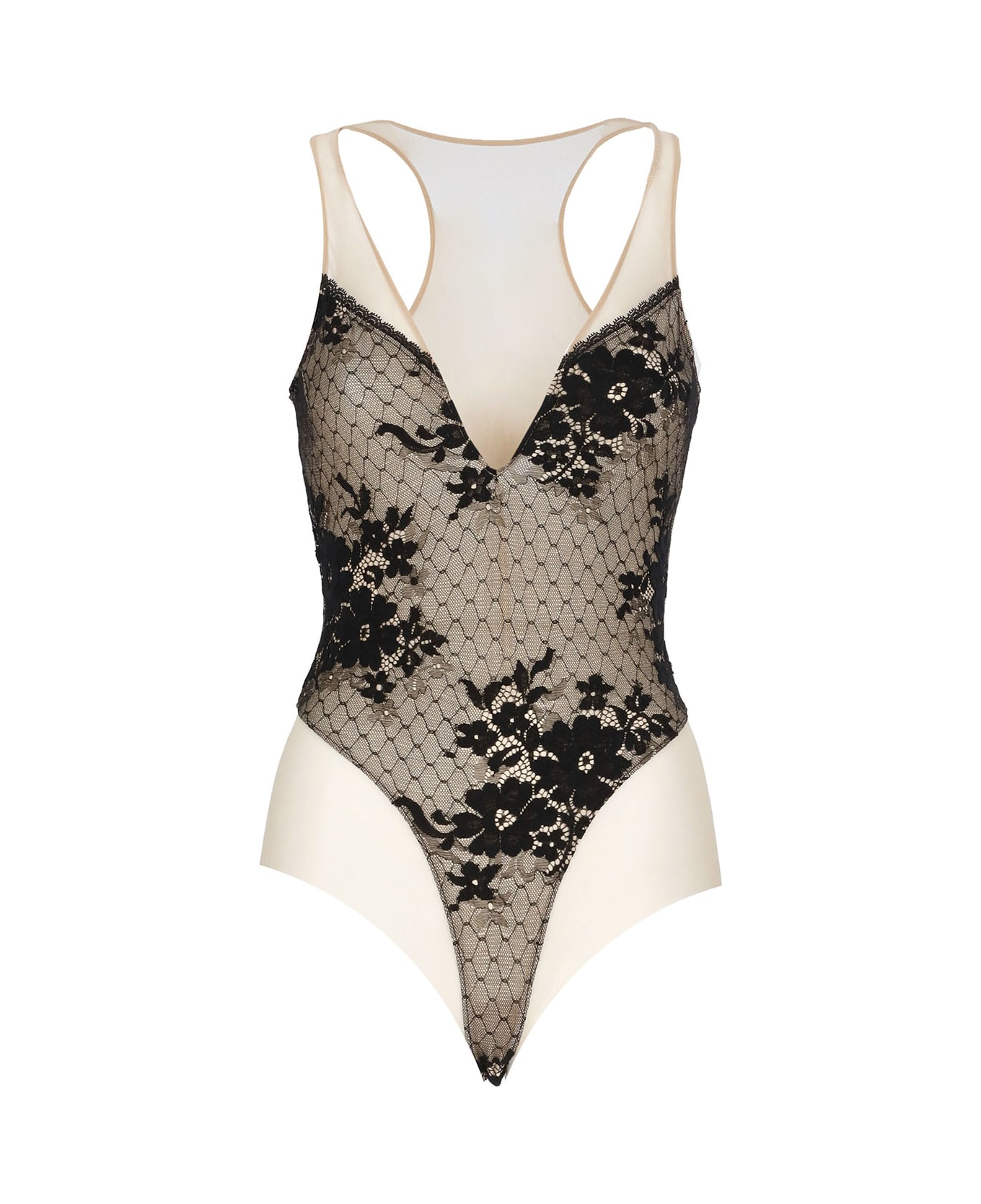 Wolford Lace Body - Black
