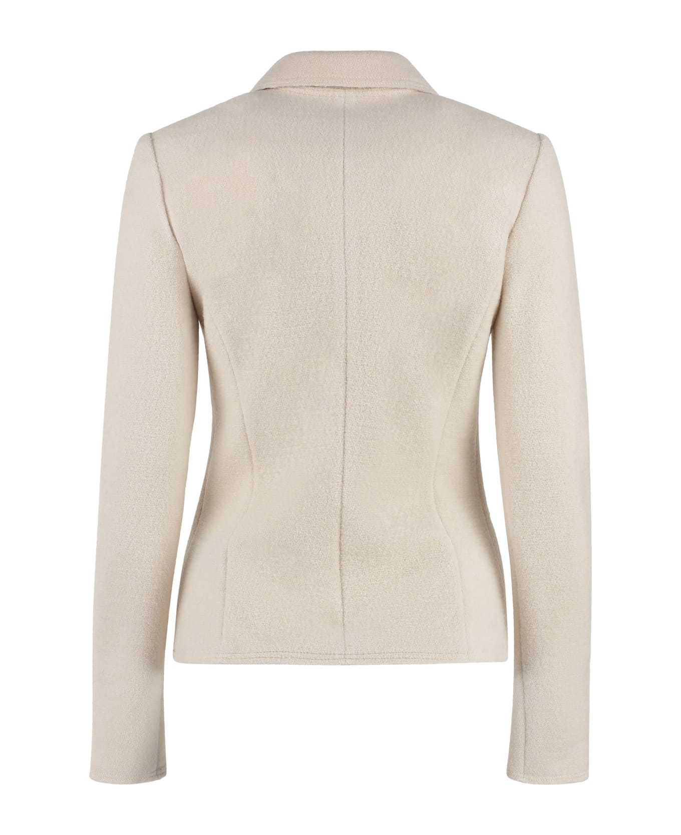 Isabel Marant Wool Zipped Jacket - Ecru