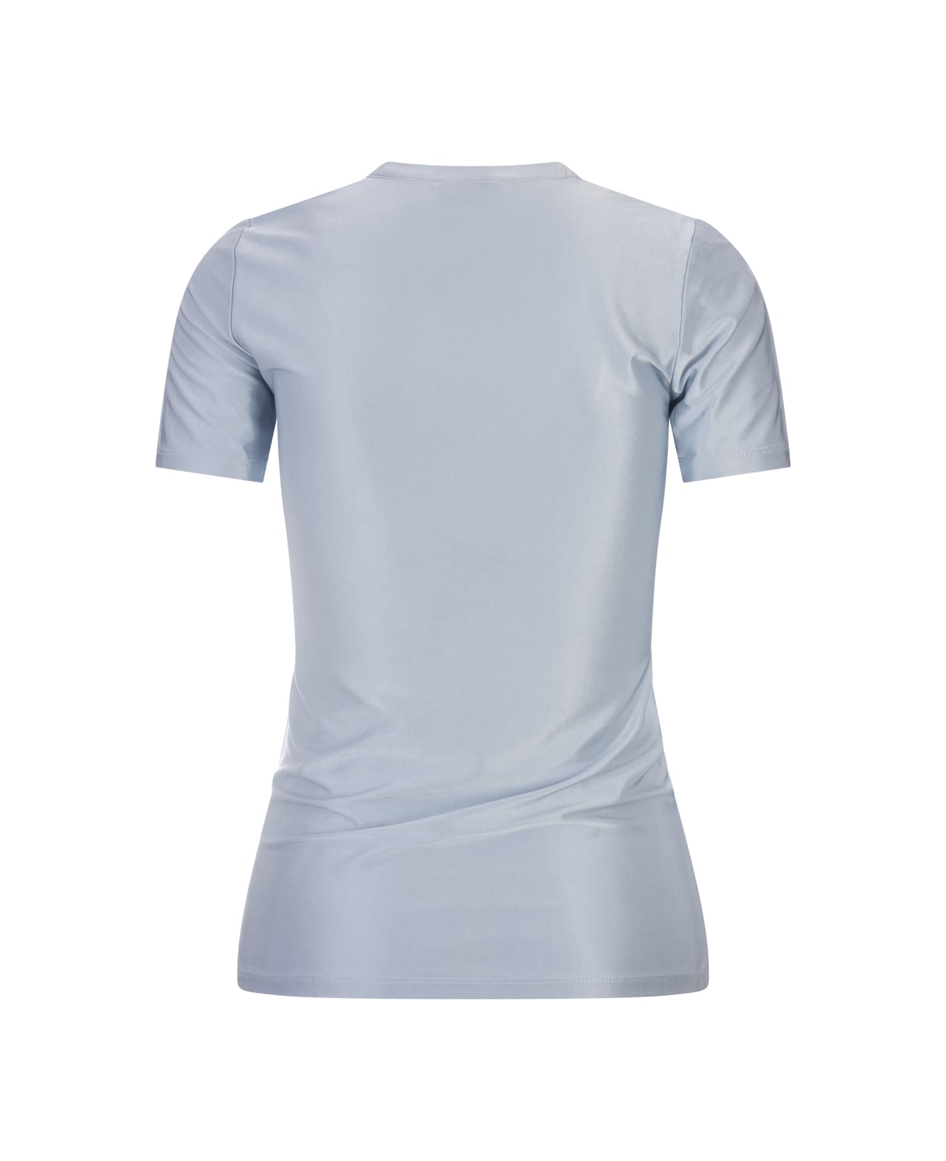 Paco Rabanne Faded Blue Draped Top - Blue