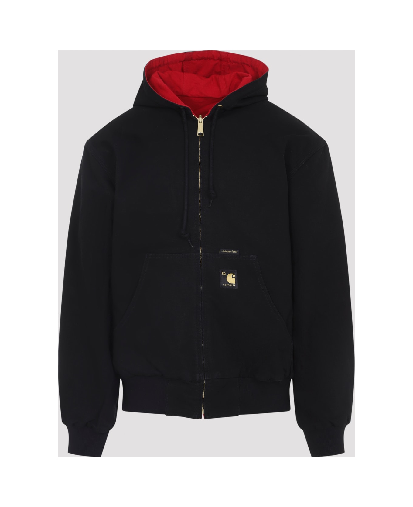 Carhartt Og Canvas Active Jacket - Black Red
