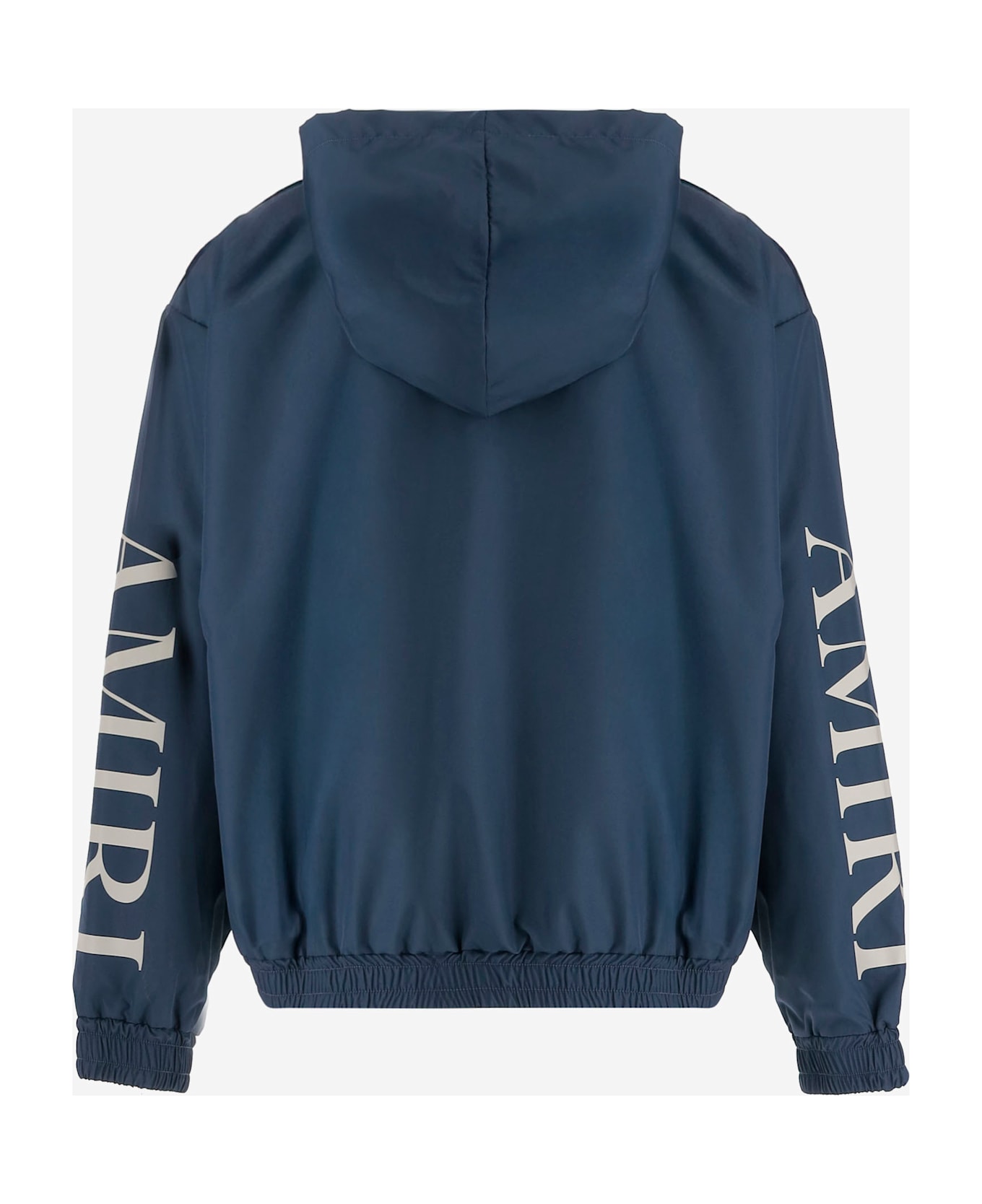 AMIRI Nylon Jacket With Logo - Blue