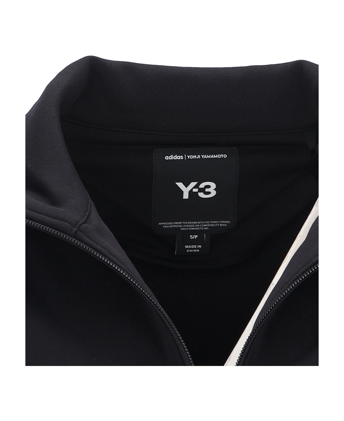 Y-3 '3-stripes' Zip Jacket - Black