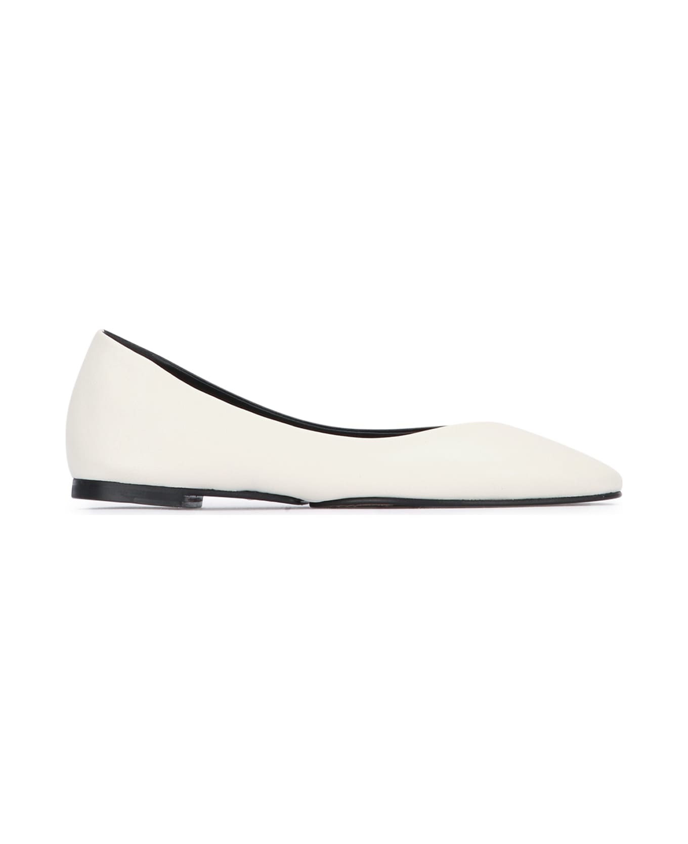 Jacquemus Les Ballerines Ovalo - BLACKWHITE