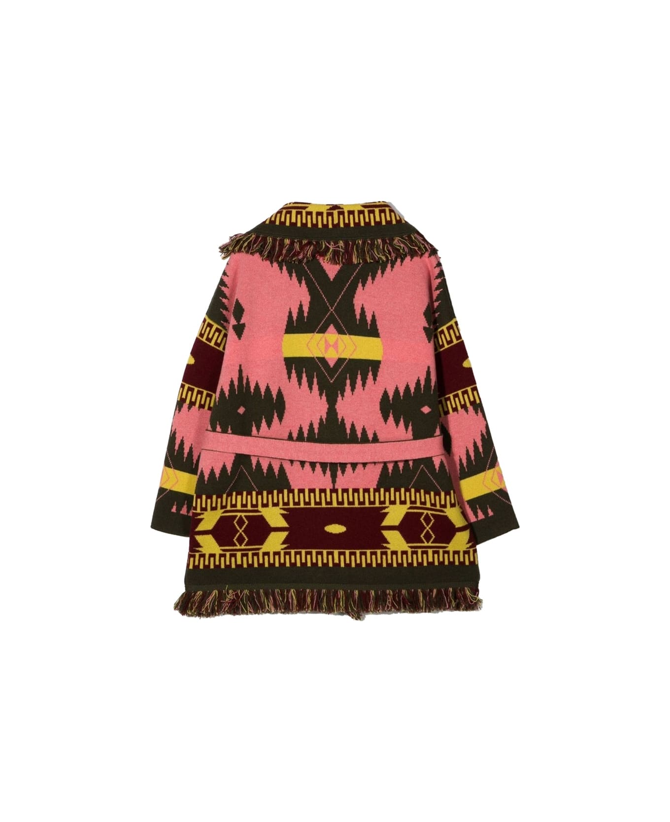 Alanui Striped Bandana Jacquard Card - PINK