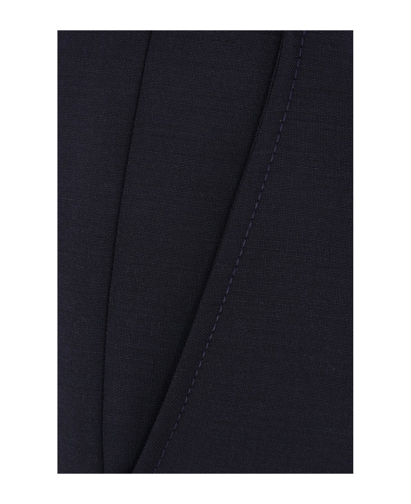 Miu Miu Kid Mohair Trousers - NAVY