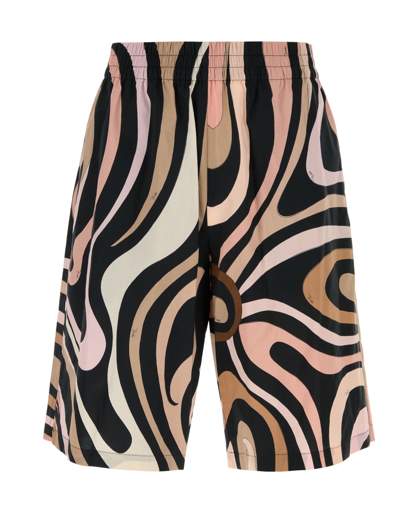 Pucci Basket Shorts Uomo - Cotton Popeline - NERONUDE