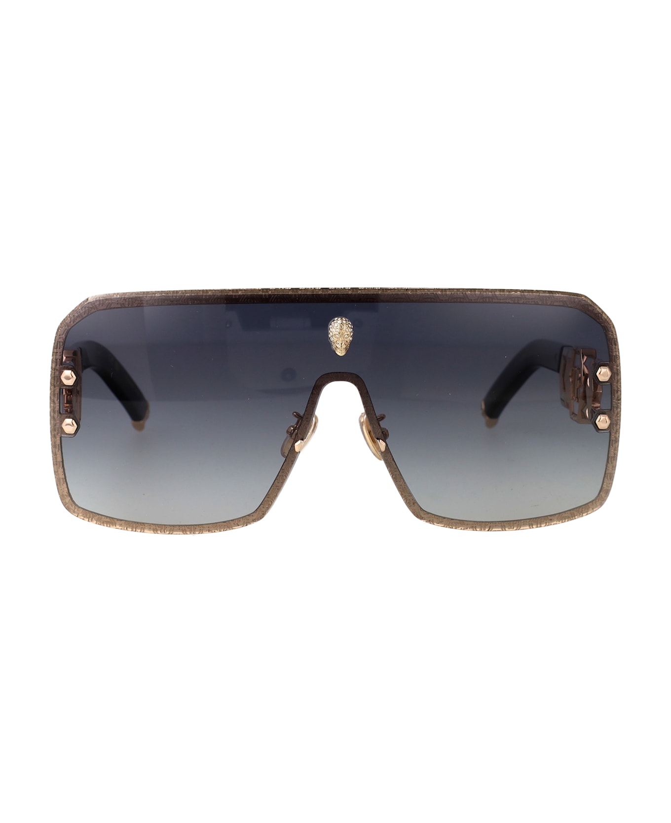 Philipp Plein Iconedge Sunglasses - ORO ROSE
 LUCIDO TOTALE
