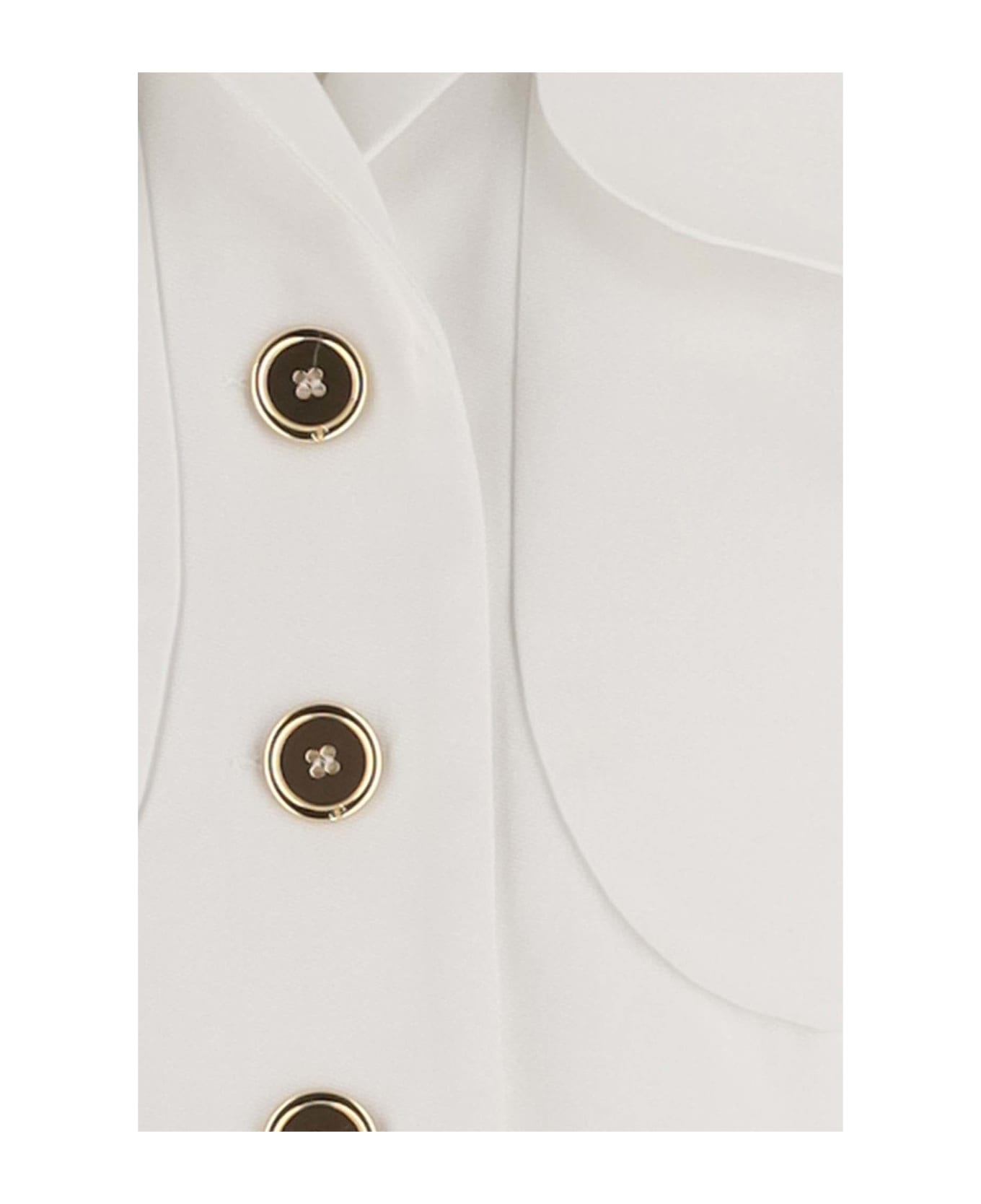 Patou Vintage Crop Jacket - White