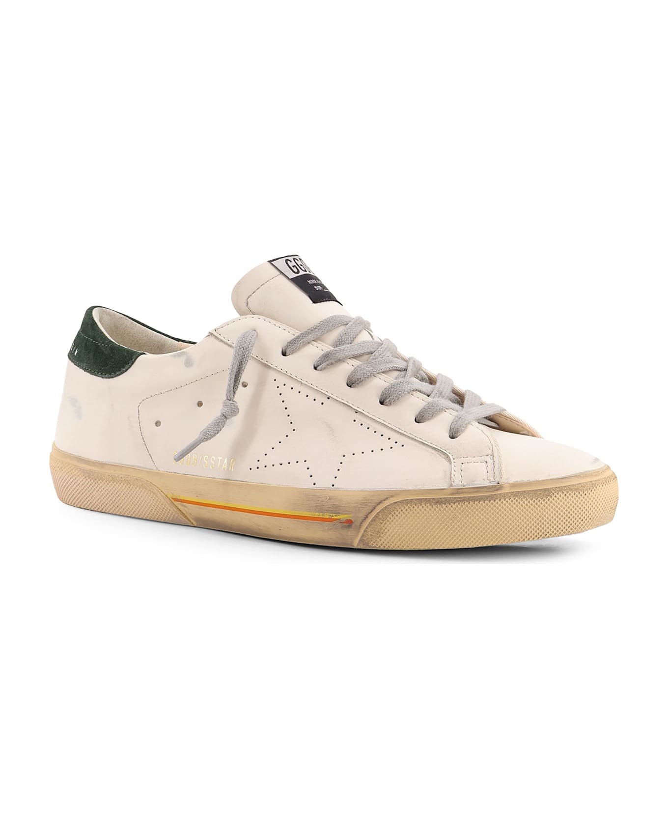Golden Goose Super-star Skate Leather Low-top Sneakers - Green