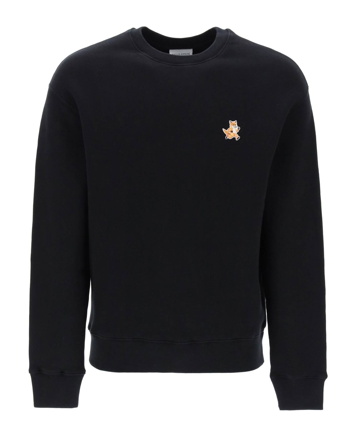 スウェット・トレーナー MAISON KITSUNE SPEEDY FOX PATCH COMFORT SWEATSHIRT (51982) SPEEDY FOX PATCH COMFORT SWEATSHIRT | Maison Kitsuné