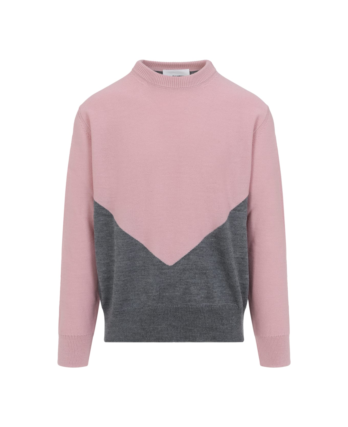 Jil Sander Cn Long Sleeves Jumper - Pink Grey