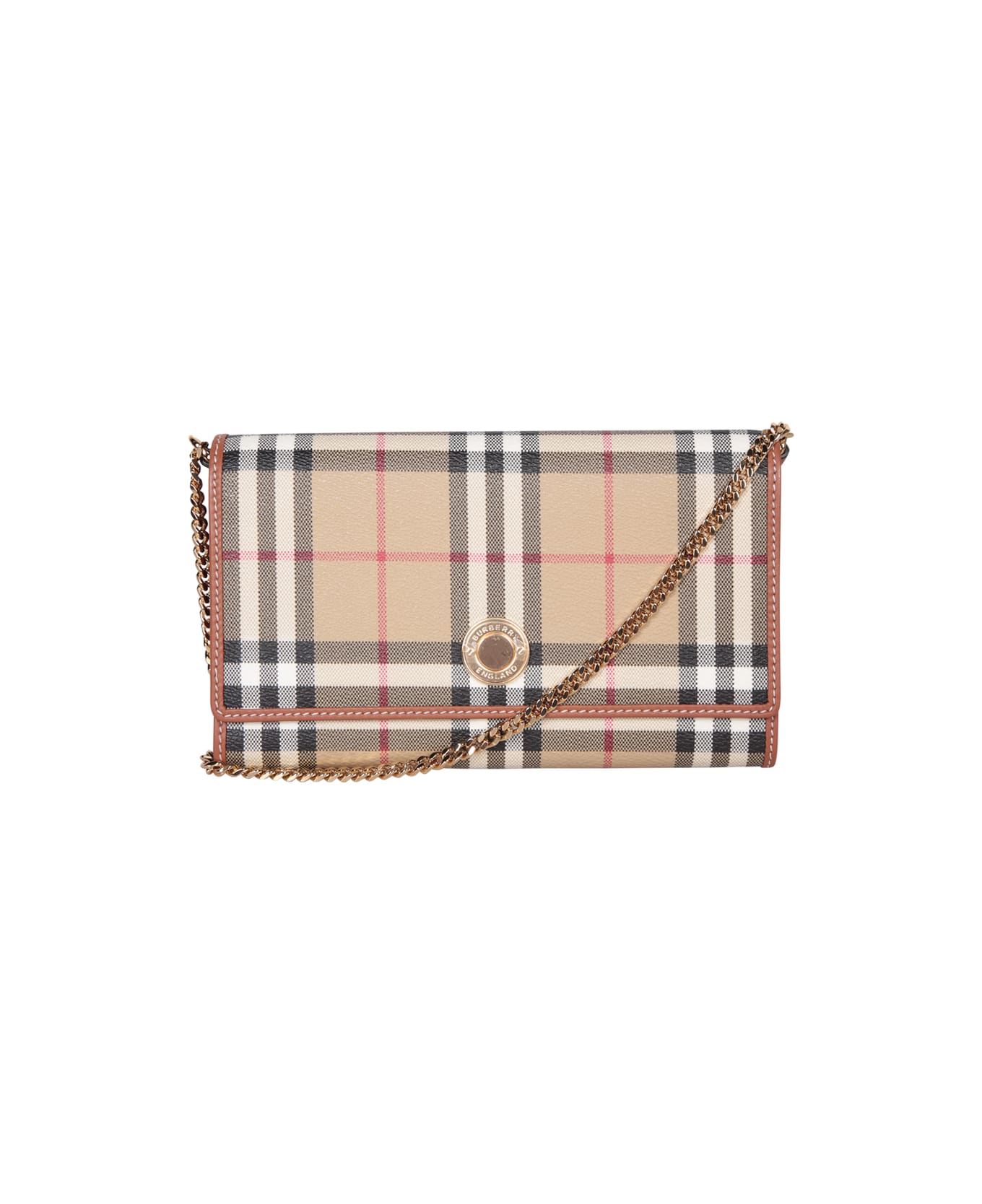 お歳暮 のし Burberry italist | Bag Beige Check Trac Hannah トップス