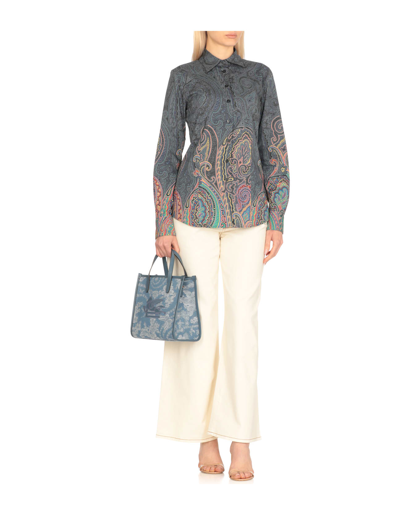 Etro Small Love Trotter Bag - Blue