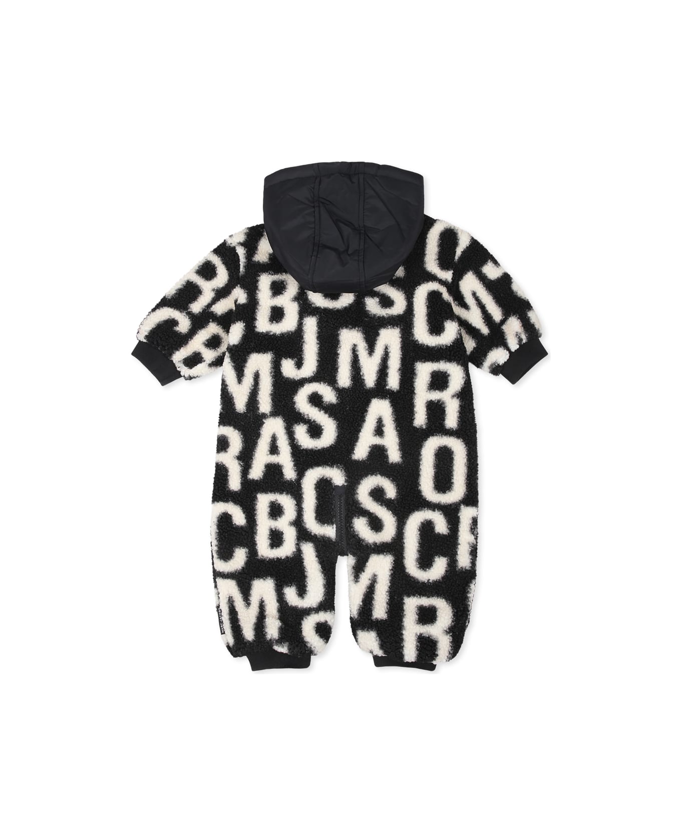 Marc Jacobs Black Faux Fur For Babykids With Logo - Black