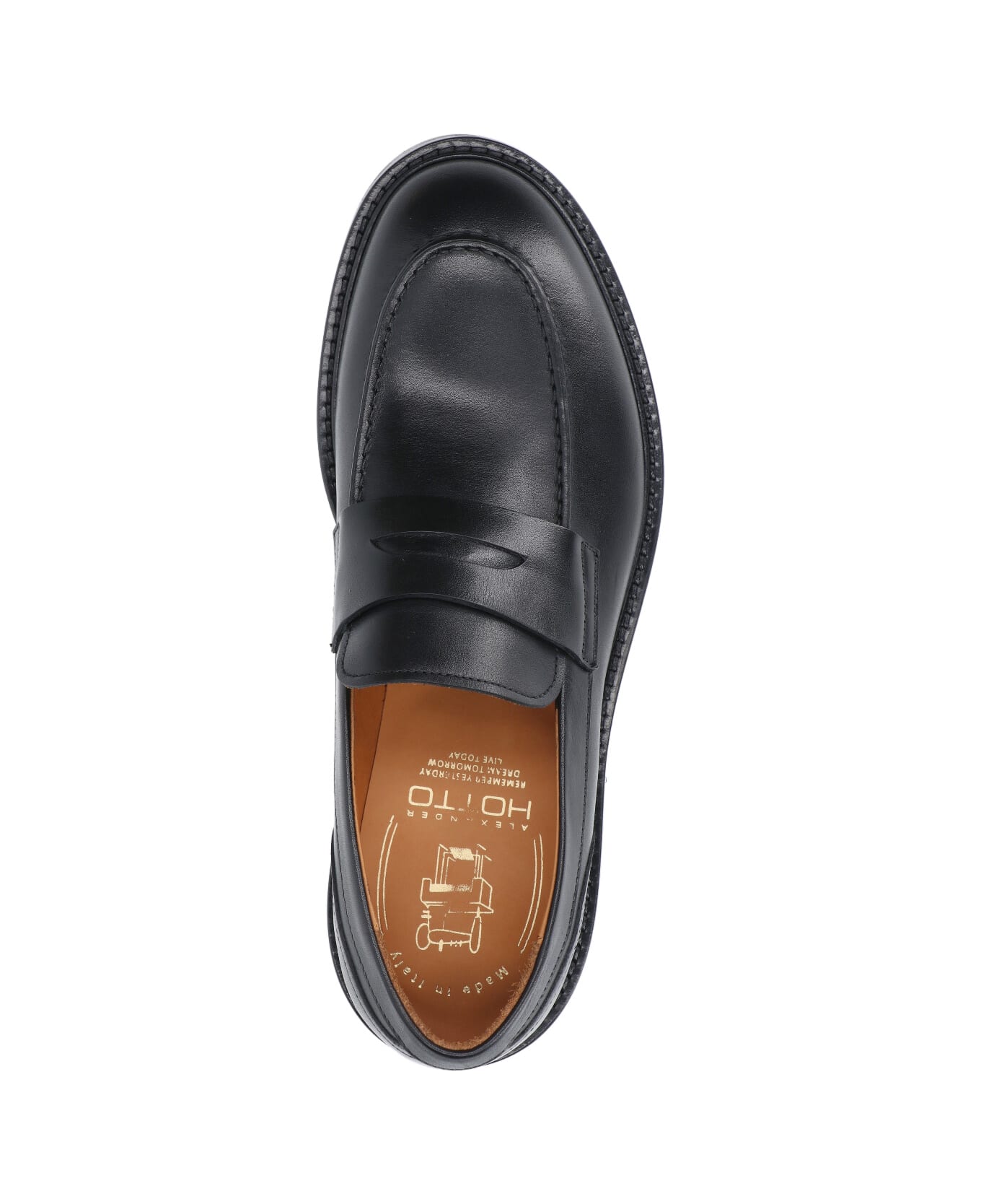 Alexander Hotto Leather Loafers - Black  