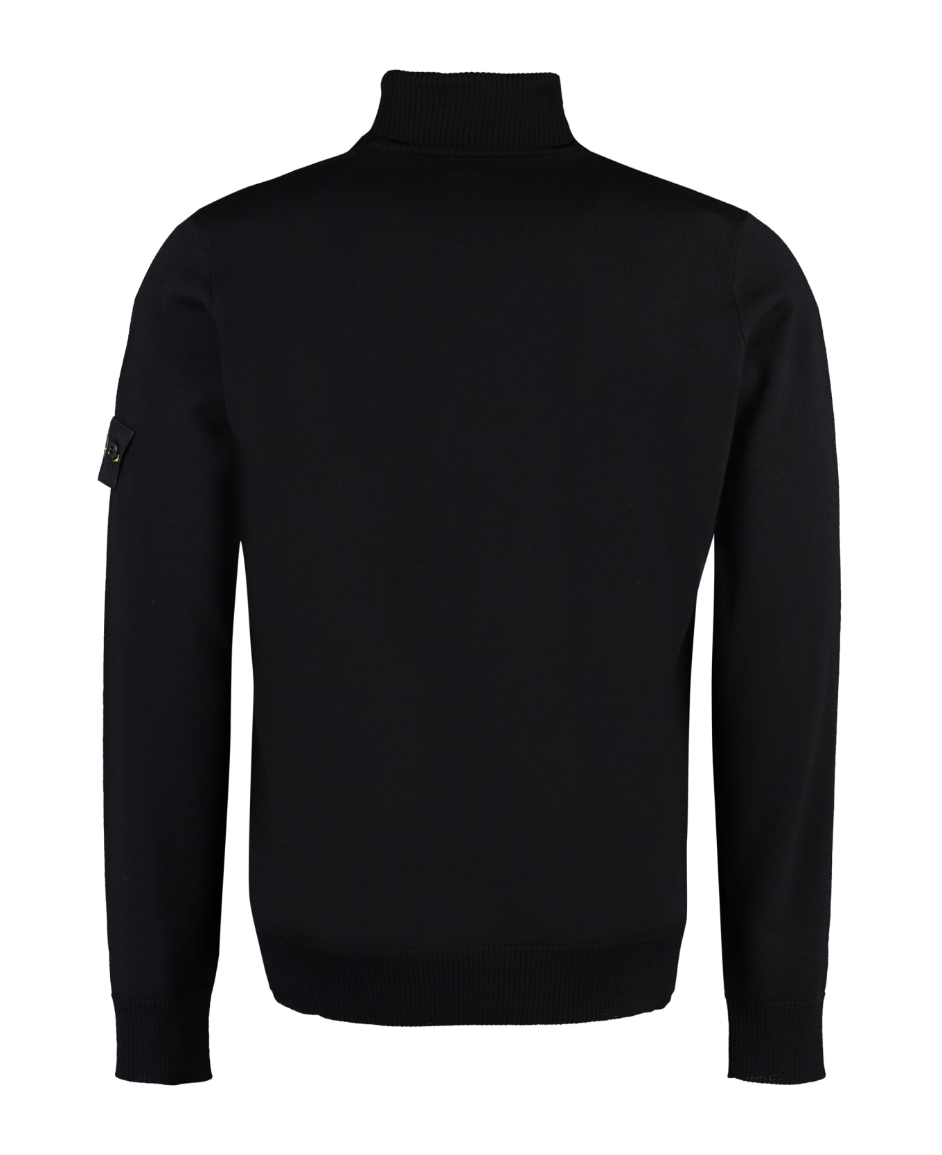 Stone Island Turtleneck Sweater - black