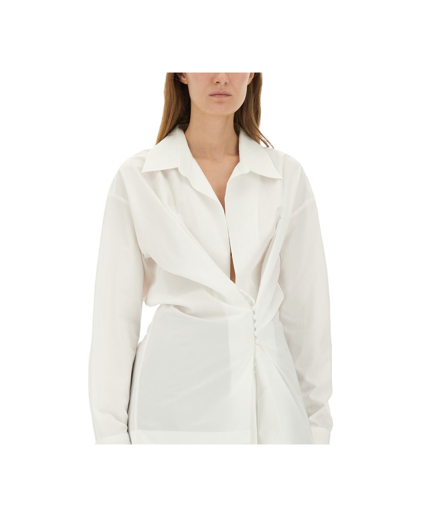 Dries Van Noten "clickys" Shirt - WHITE