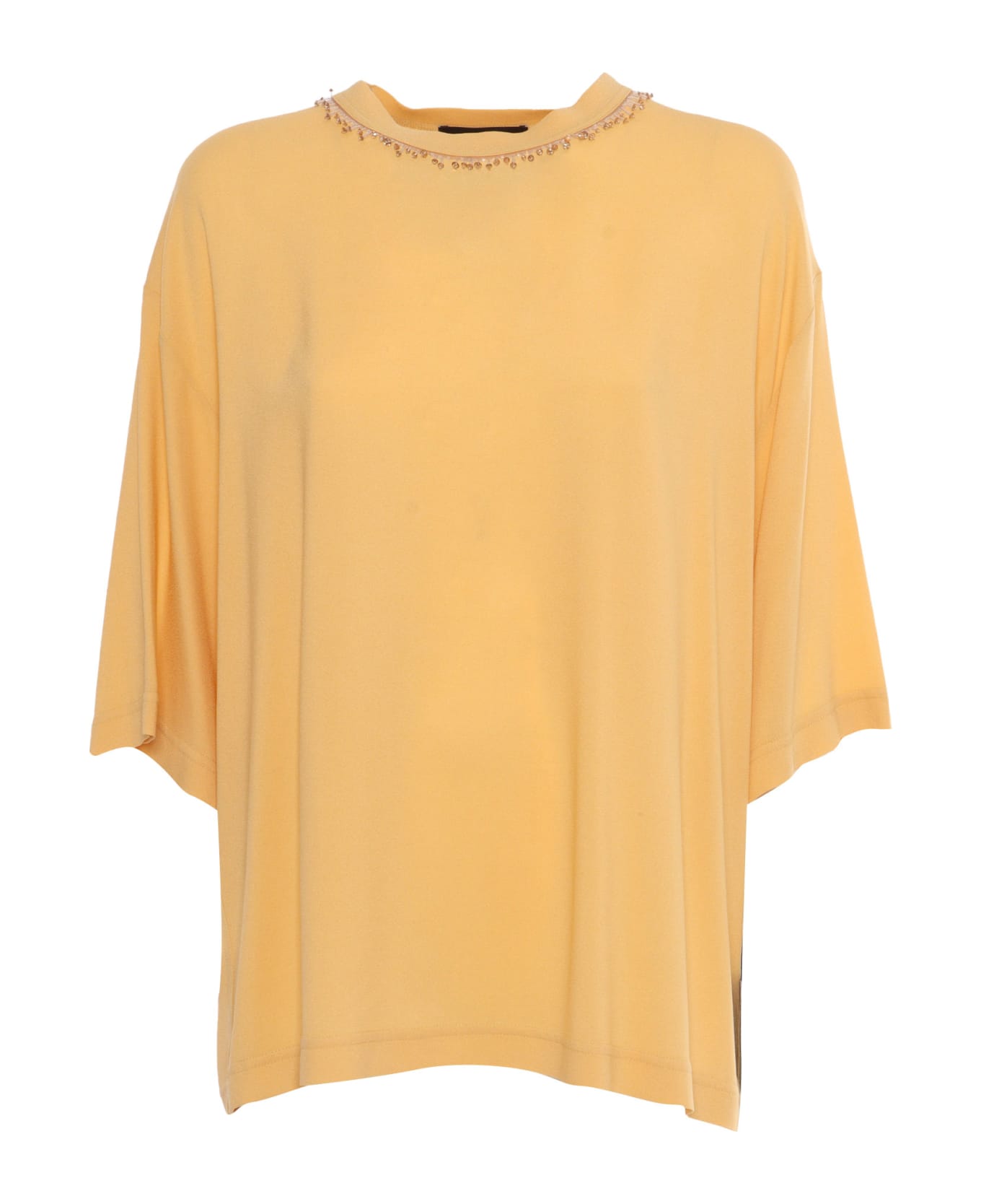 Fabiana Filippi Ocher Sweater - YELLOW