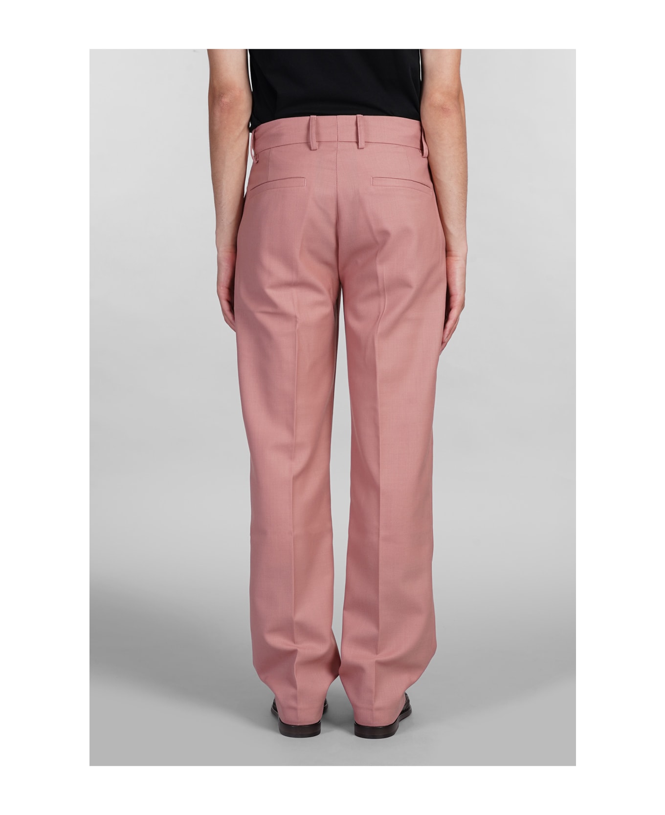 Séfr Mike Pants In Rose-pink Polyester - rose-pink