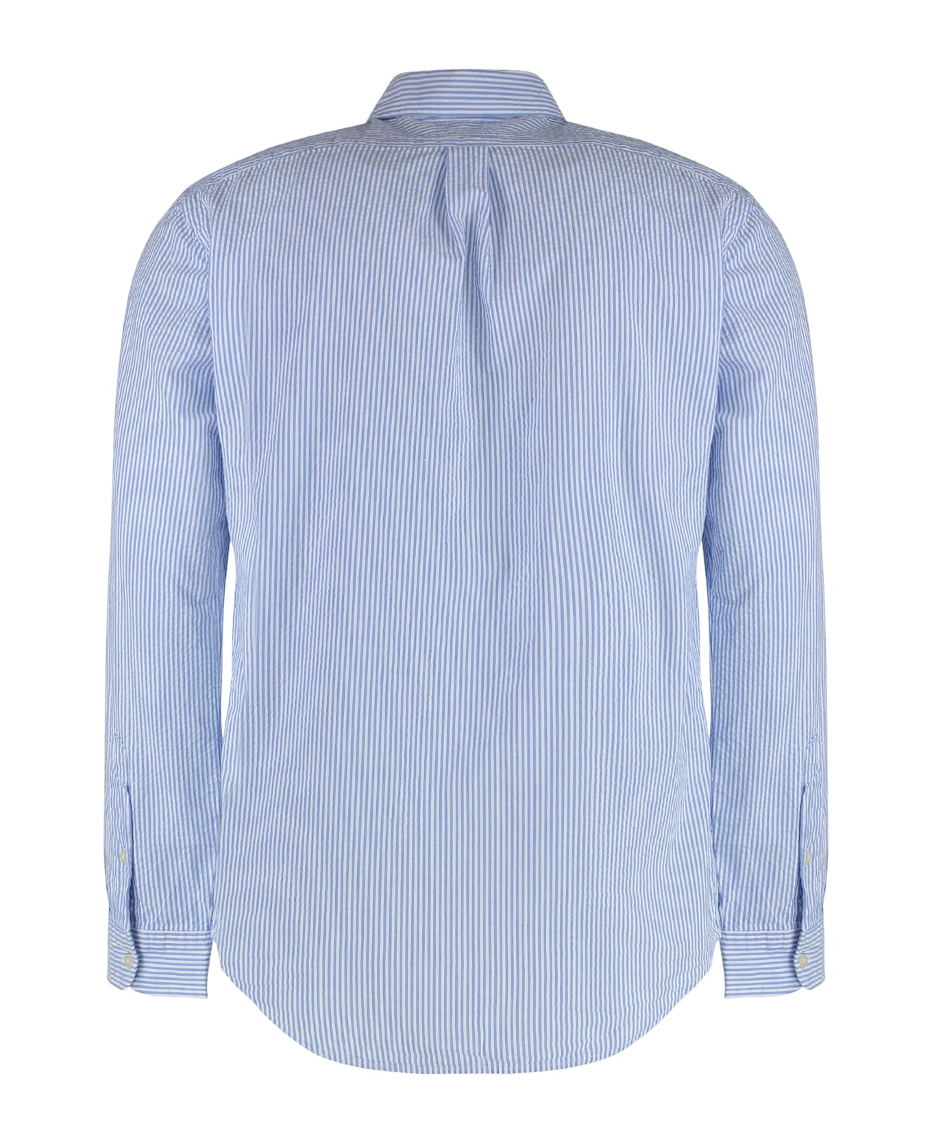 Ralph Lauren Button-down Collar Cotton Shirt - Light Blue