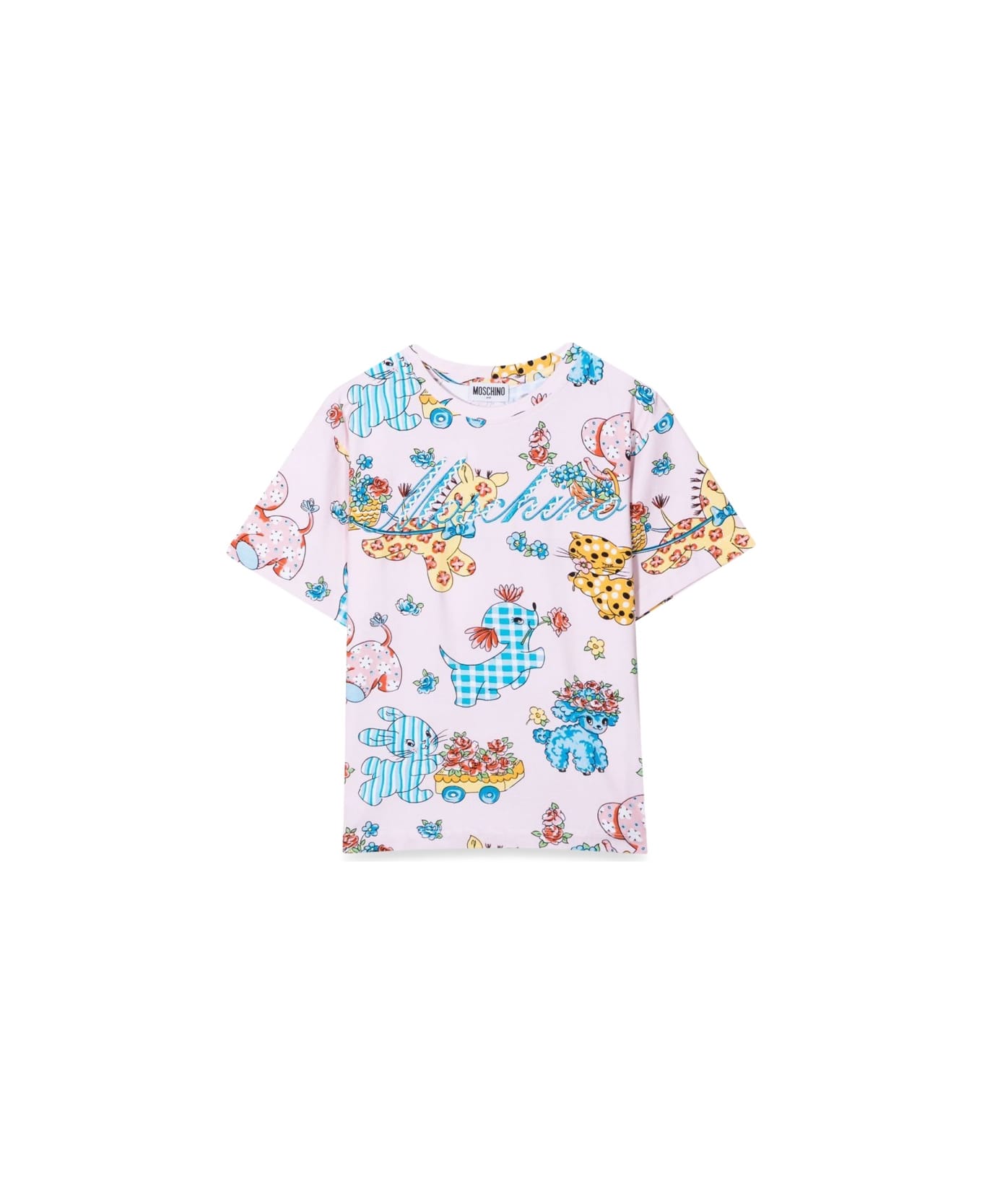 Moschino Maxi T-shirt - PINK Tシャツ＆ポロシャツ