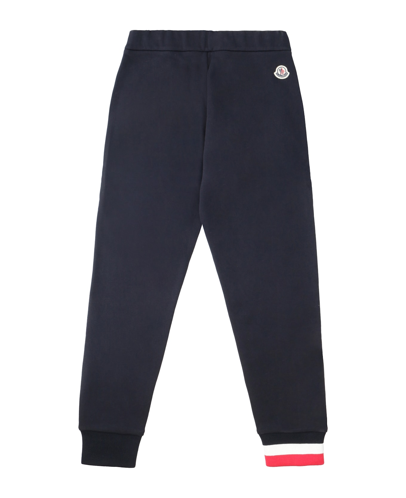 Moncler Logo Print Sweatpants - blue