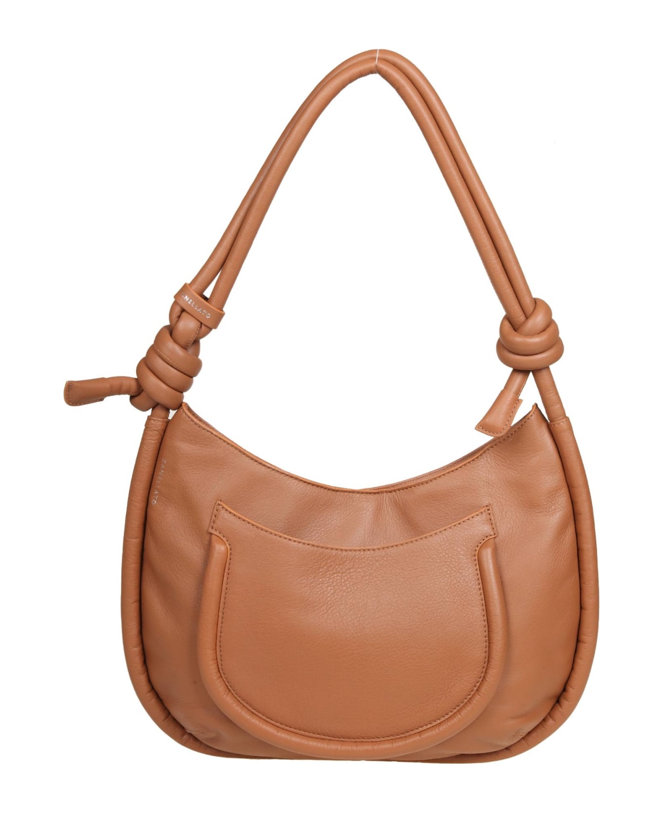 Zanellato Demi' Piuma Knot S Bag In Leather Color - BEIGE
