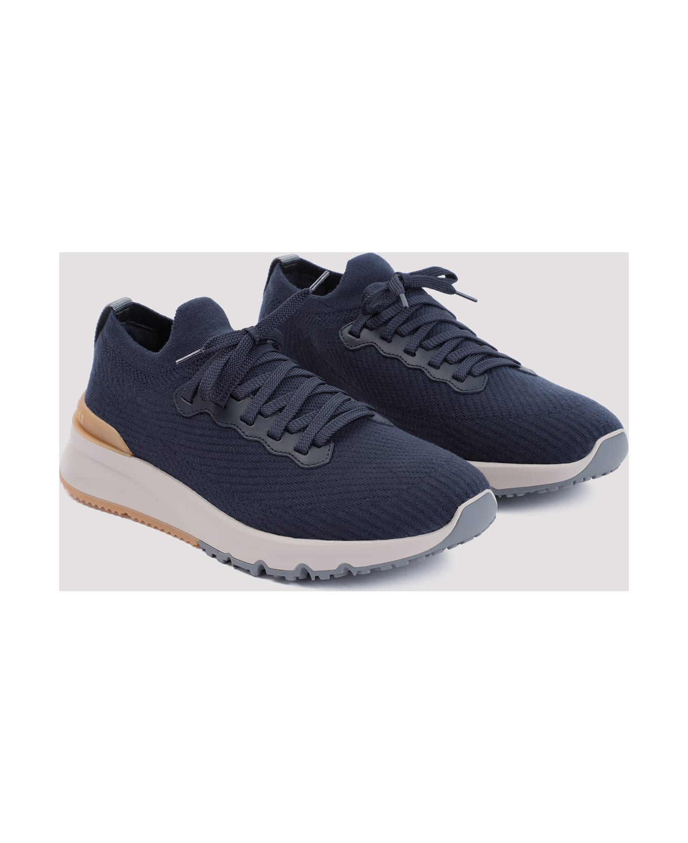 Brunello Cucinelli Wool Shoes - Navy