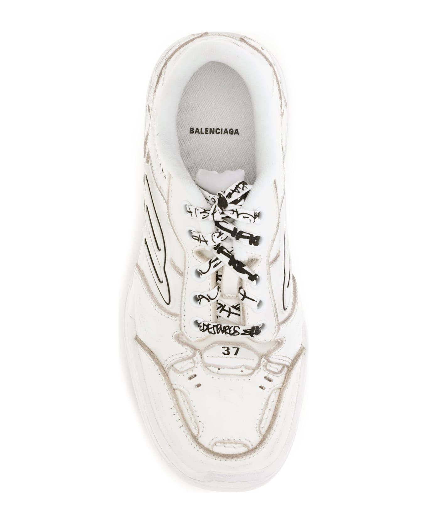 Balenciaga Hamptons Worn-out Sneakers