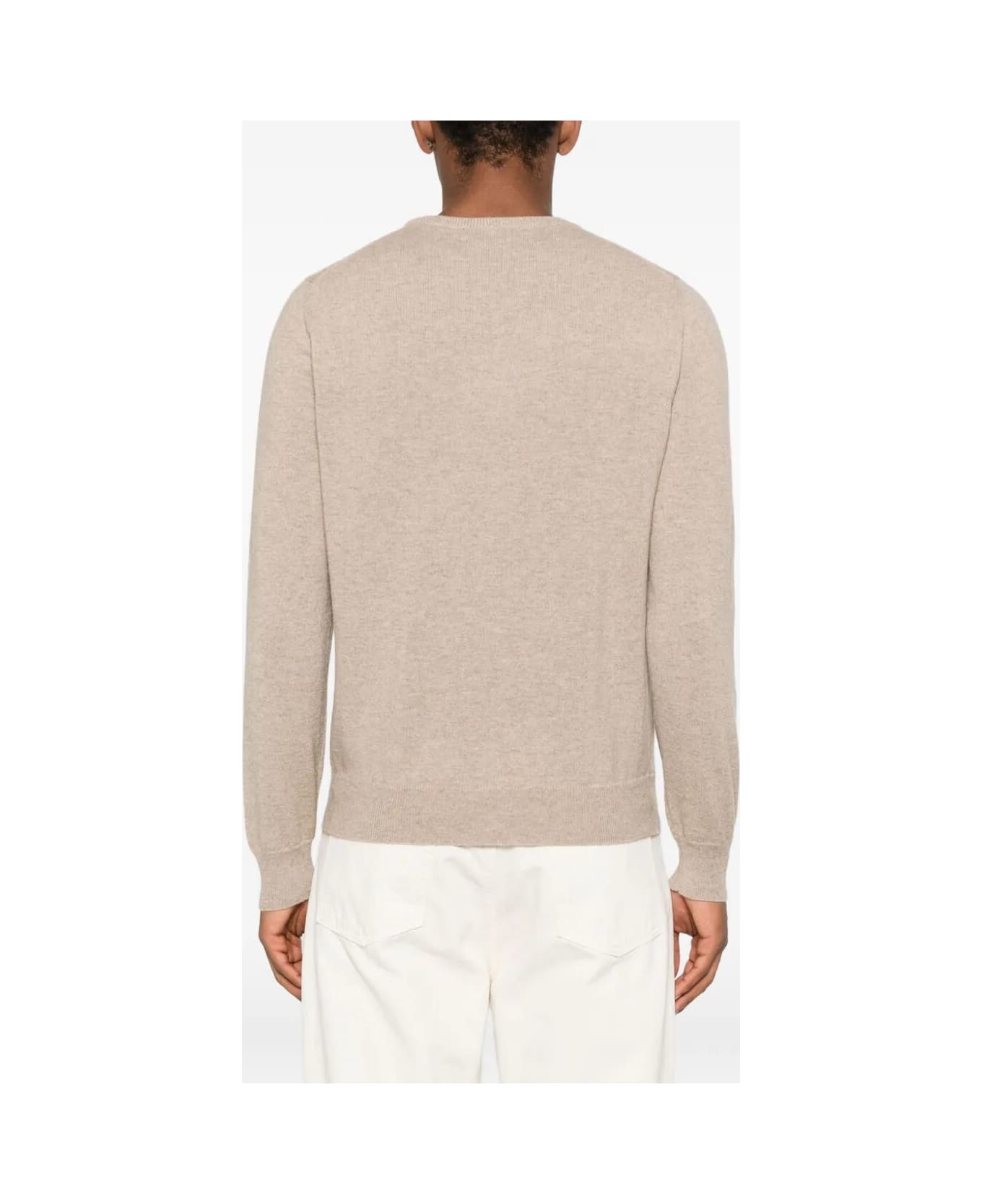 Malo Roundneck - Beige Grey