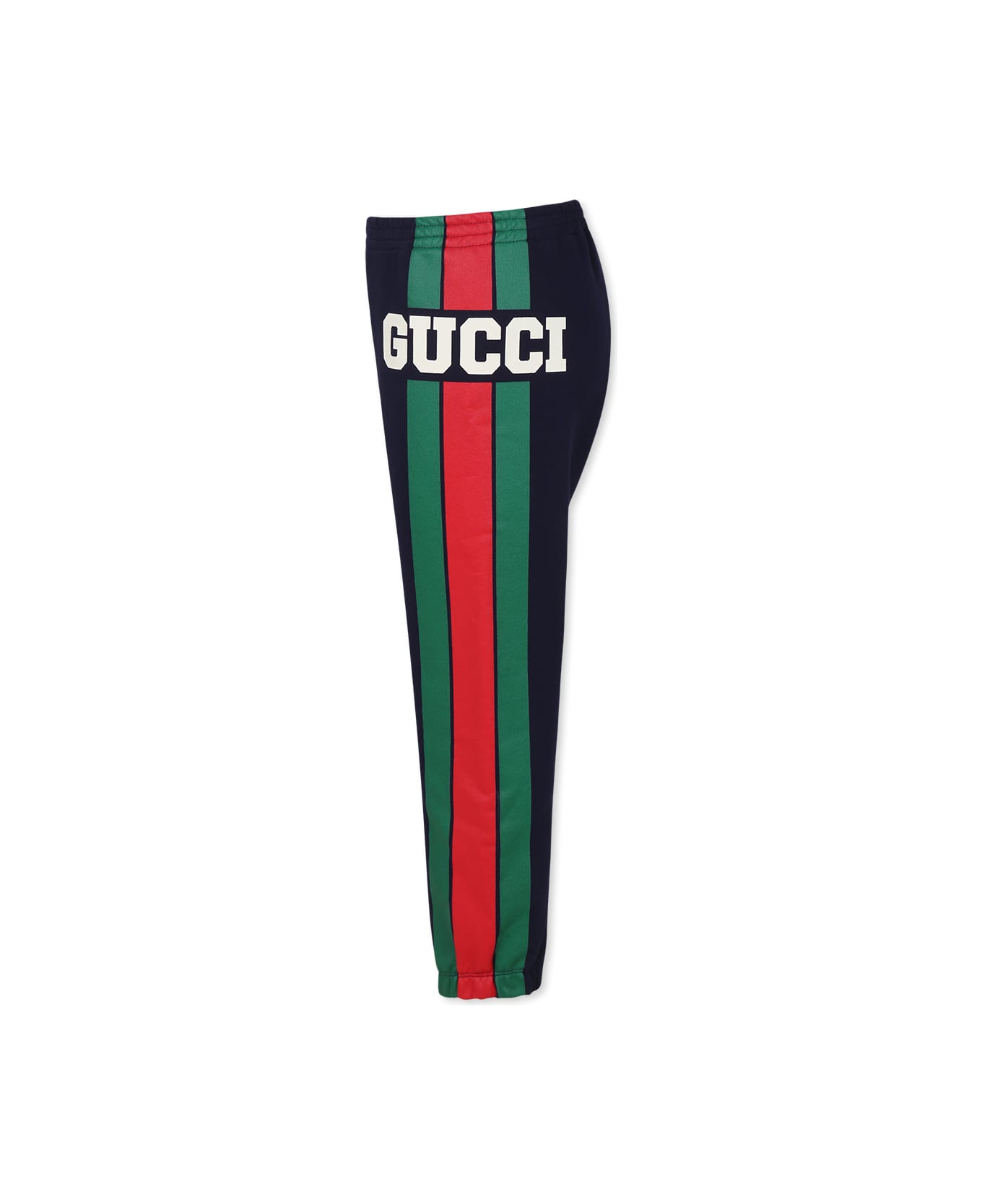 Gucci Blue Trousers For Kids - Blue