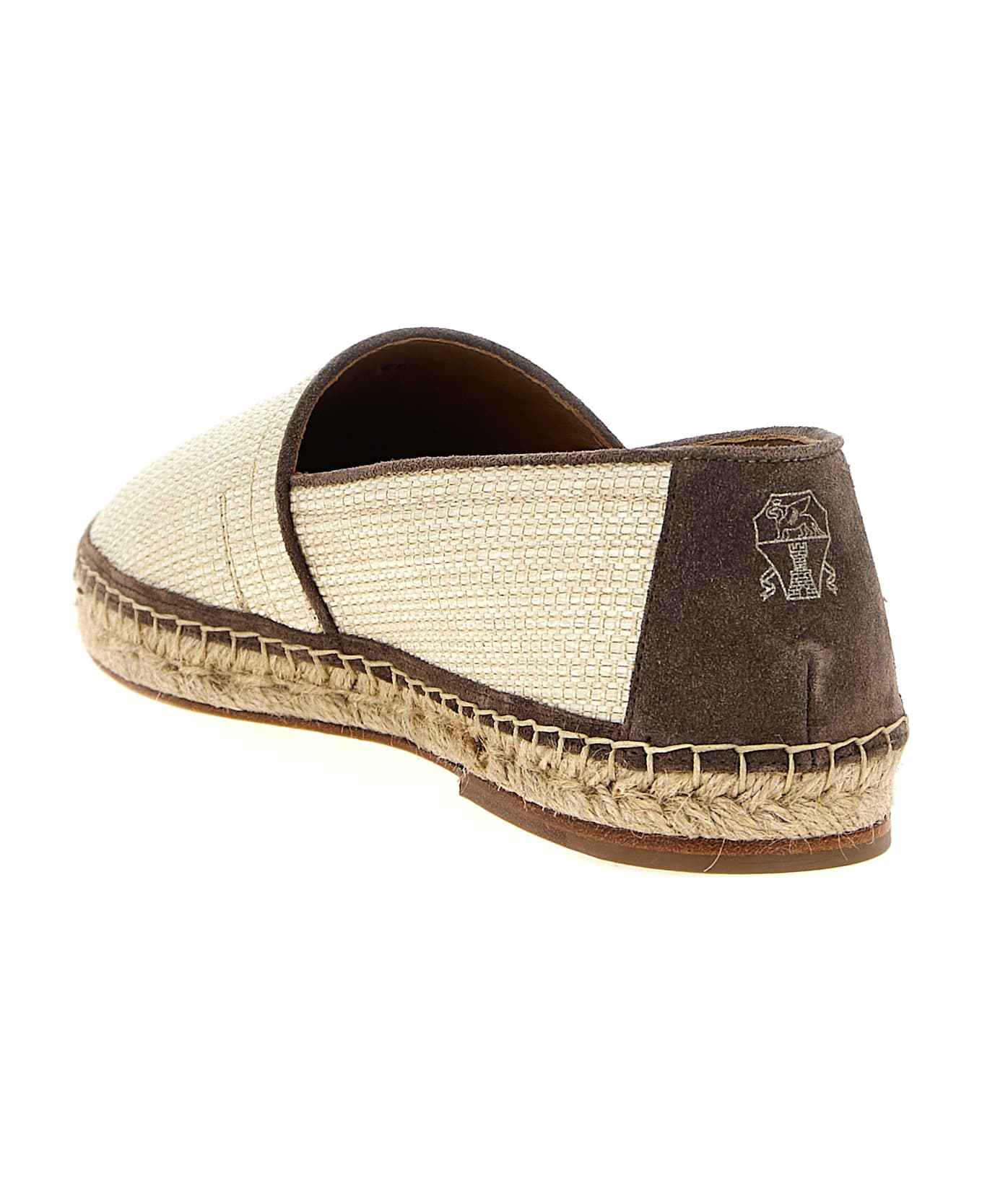 Brunello Cucinelli Raffia Espadrilles - Beige