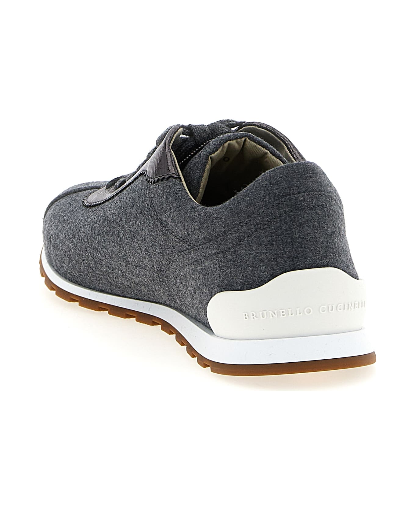 Brunello Cucinelli 'runners' Sneakers - Gray