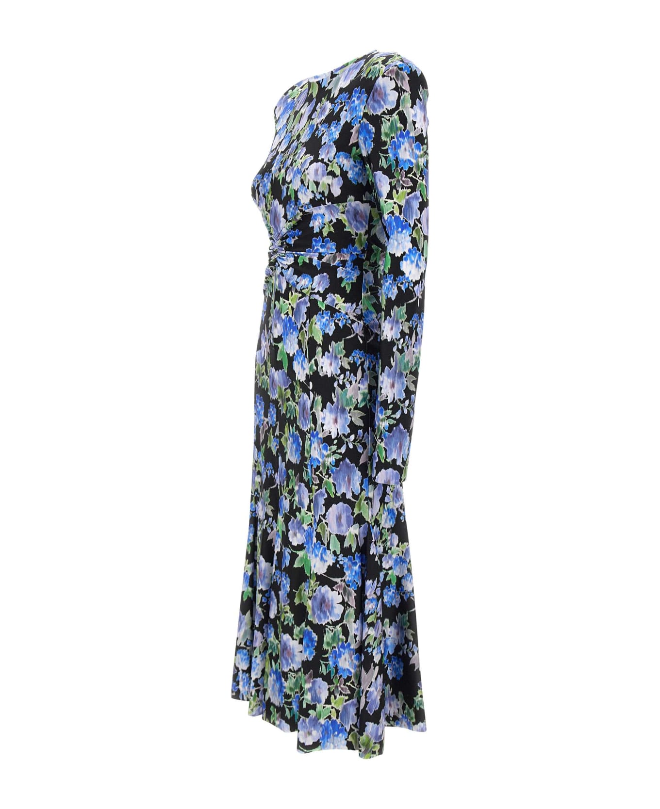 Philosophy di Lorenzo Serafini Flower Dress - BLUE