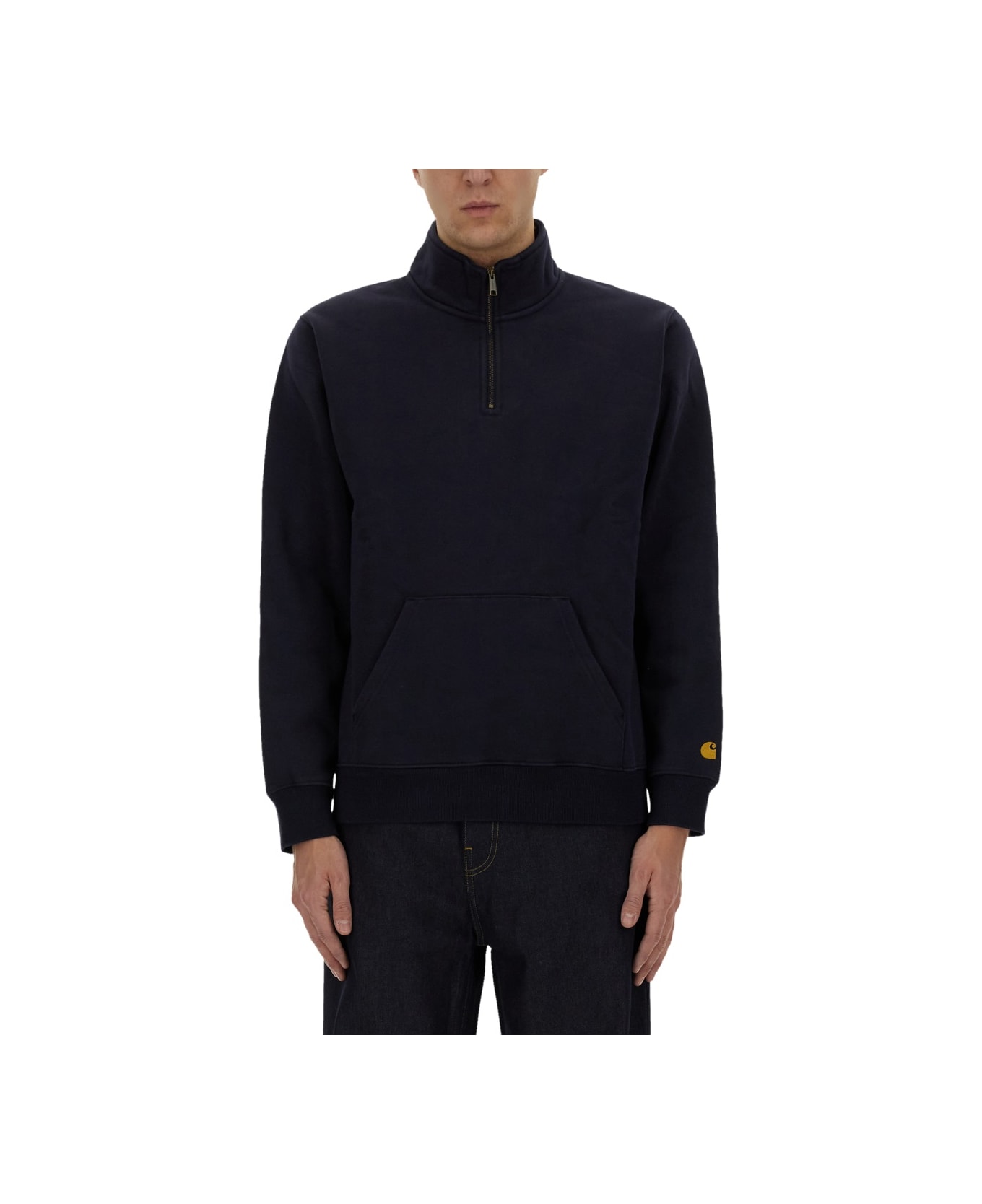 Carhartt Half Zipper Sweatshirt - BLUE