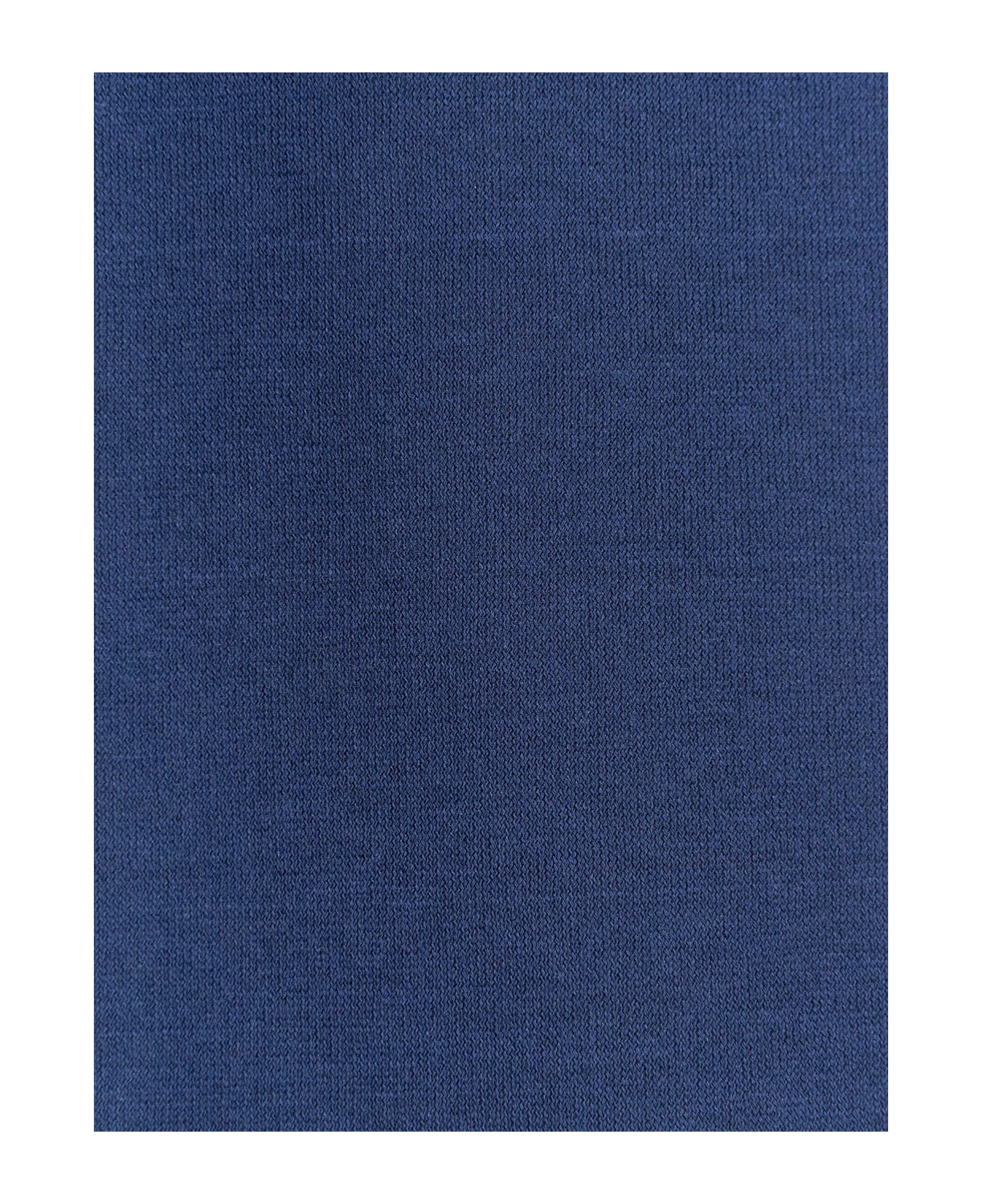 Zanone Tshirt Ice Cotton - Blue Copying シャツ