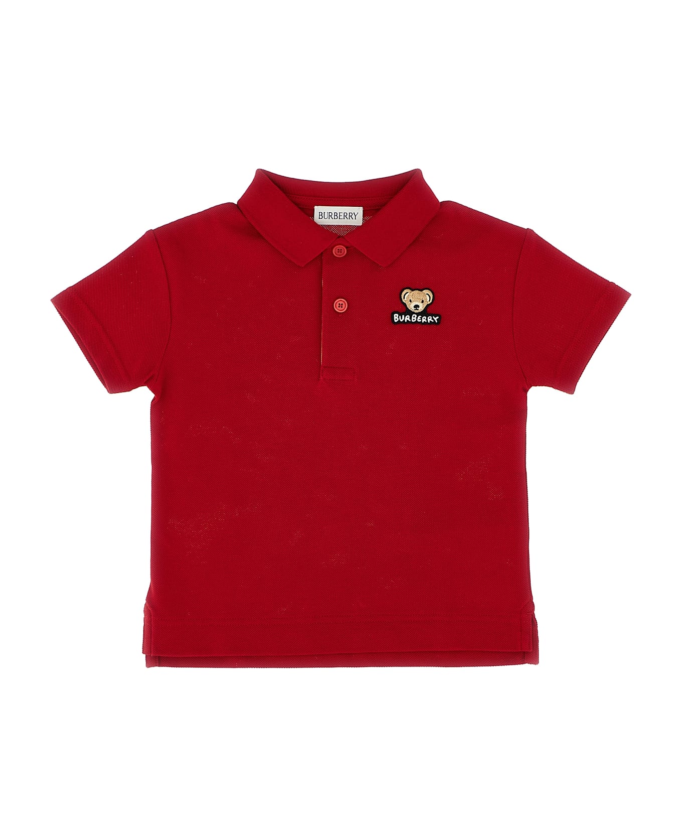 Burberry 
johane Bear
 Polo Shirt - Red