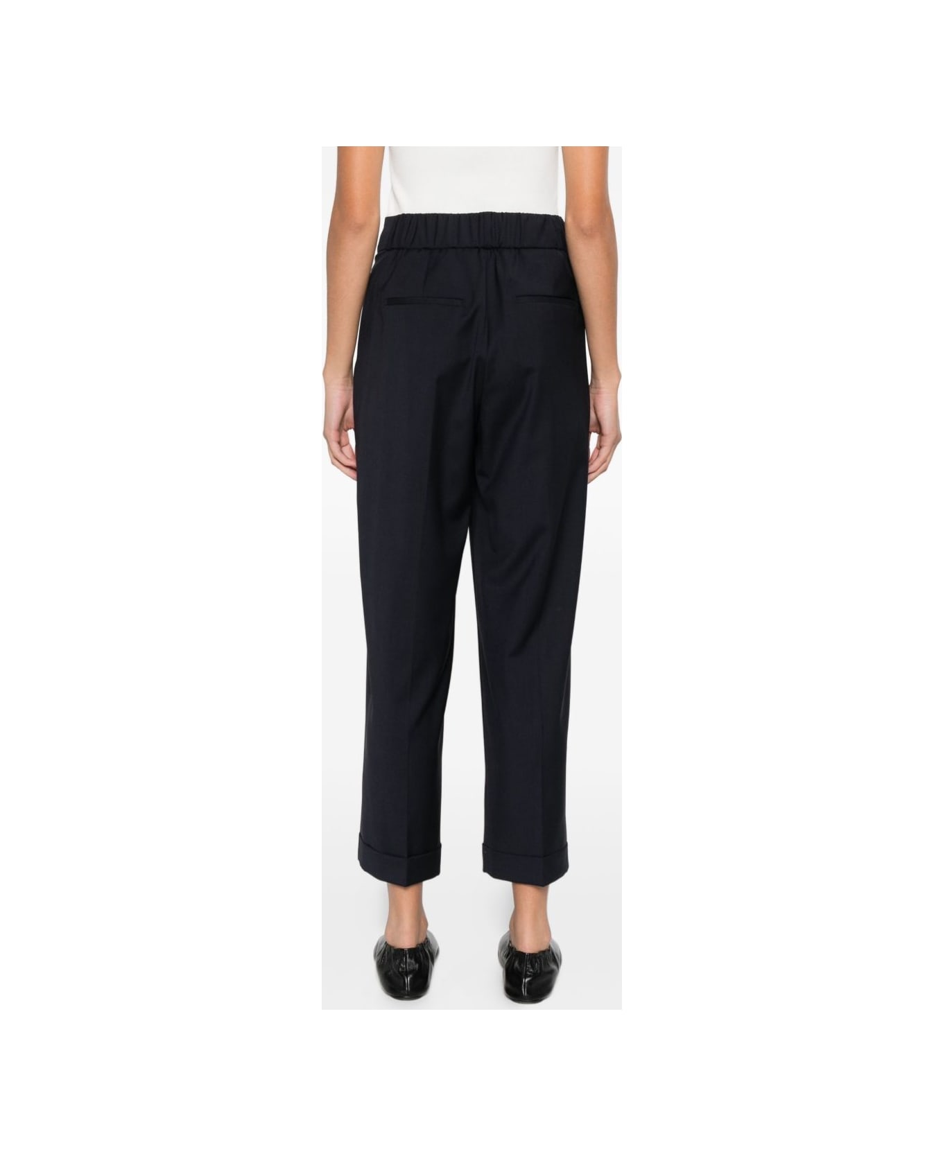 Peserico Blue Trousers - Blue