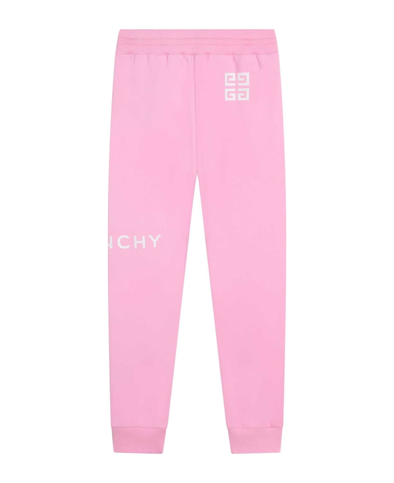 Givenchy Pants With Logo - Rosa