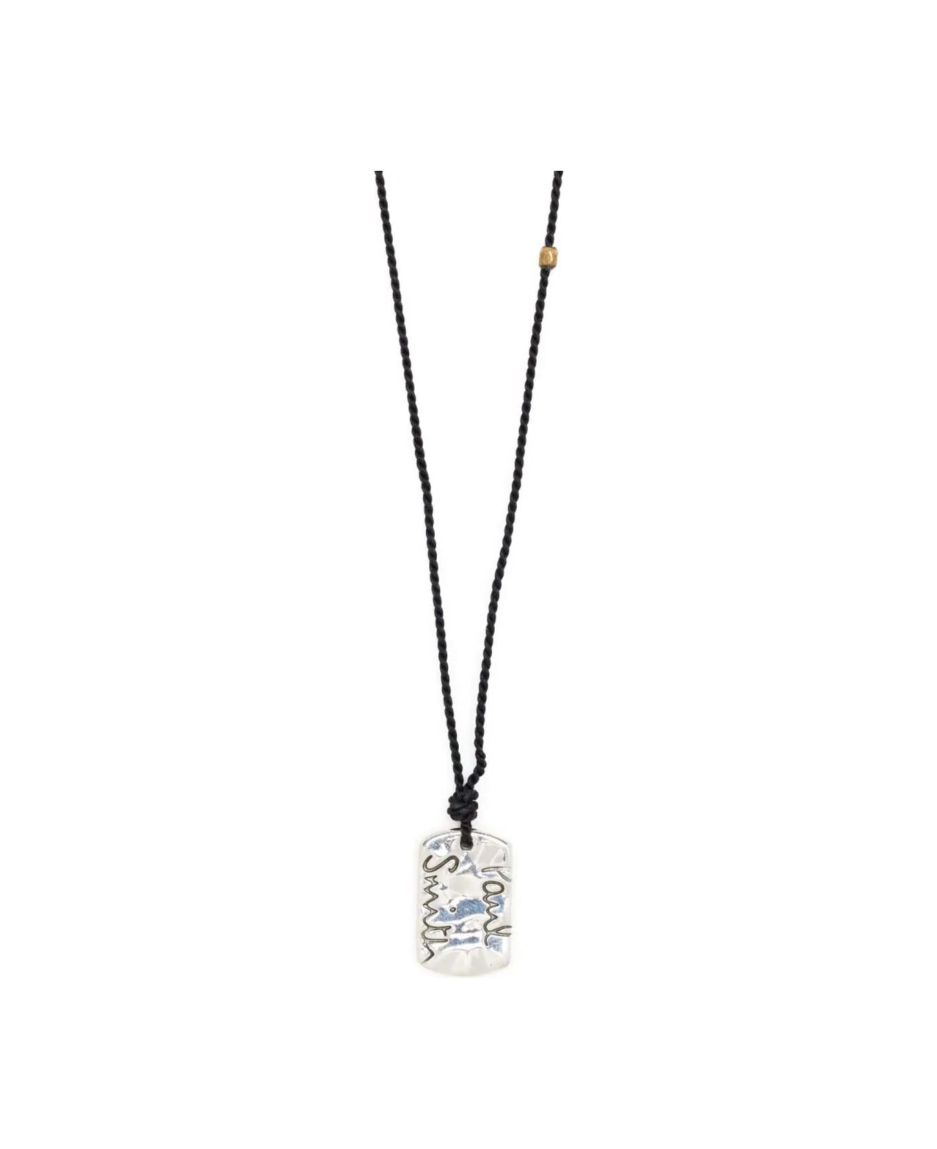 Paul Smith Men Necklace Single Tag - Metallics ネックレス