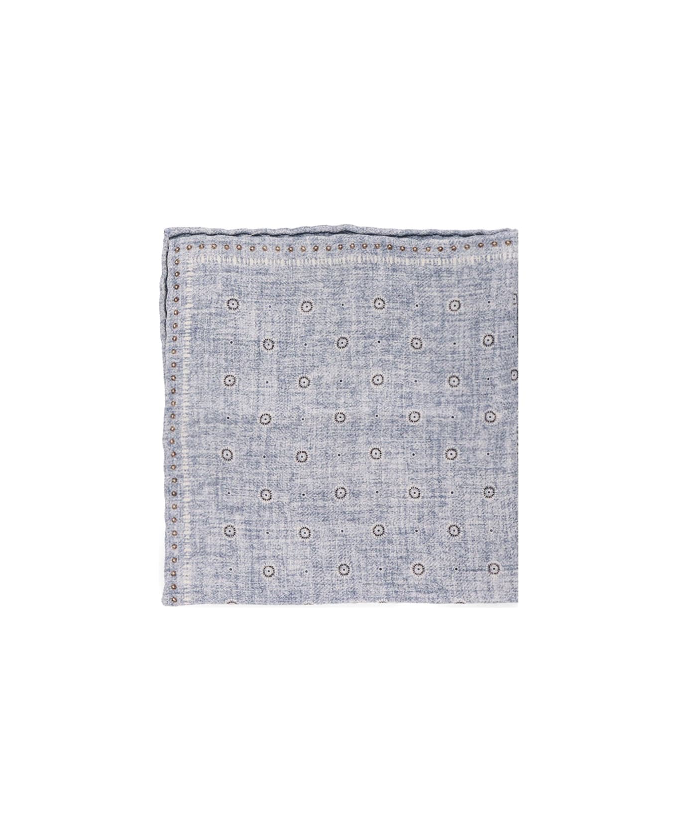 Brunello Cucinelli Silk Pochette - Blue