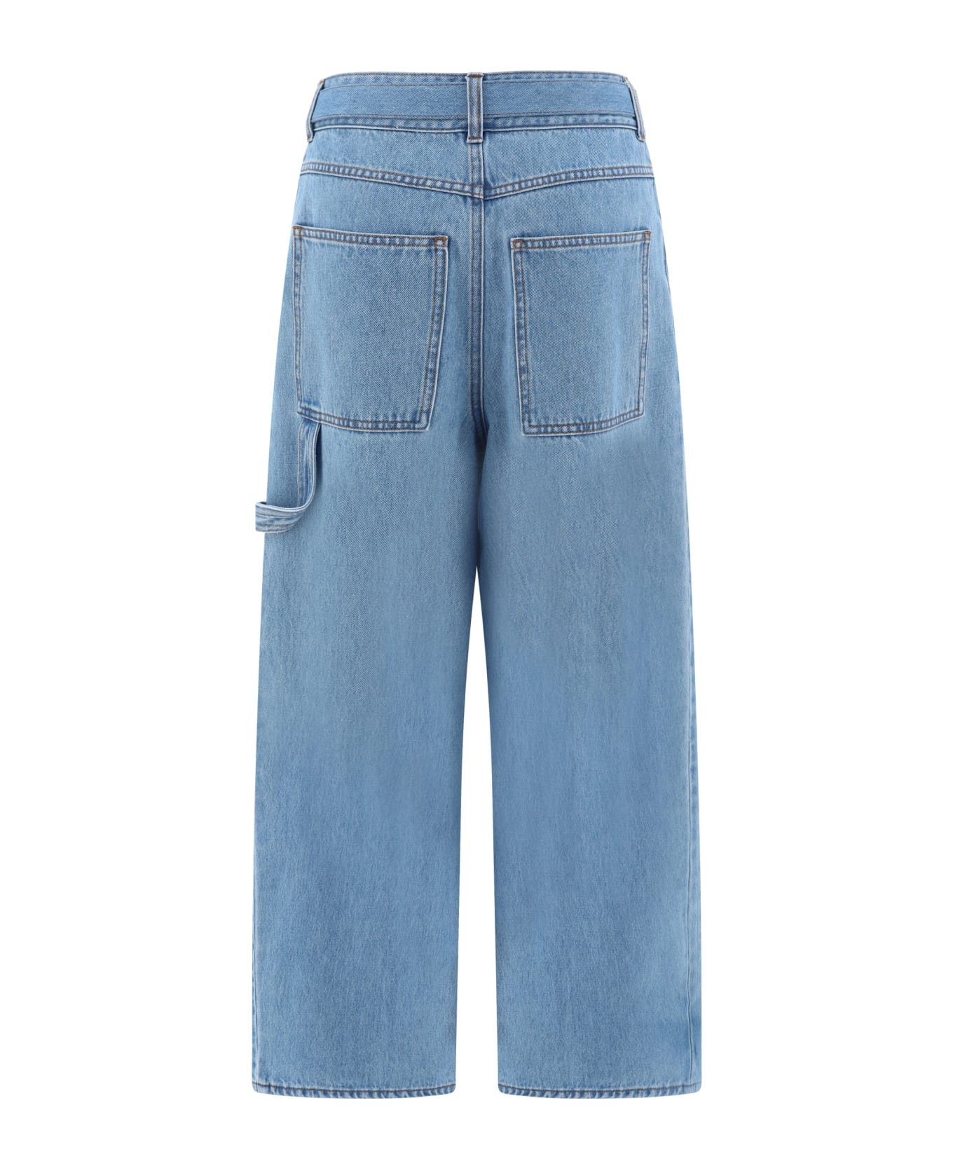 Fendi Baguette Denim Jeans - Blue