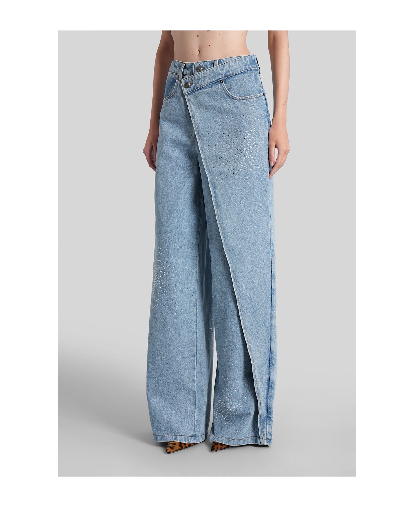 Giuseppe di Morabito Jeans In Blue Cotton - blue