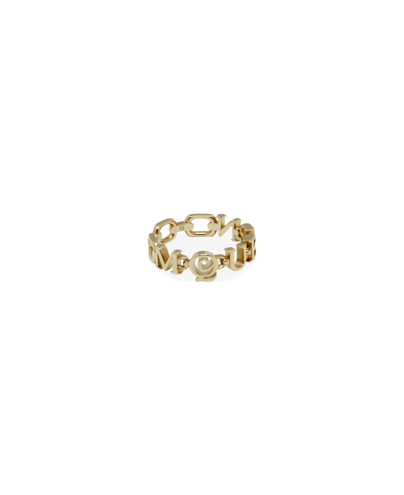 Alexander McQueen Mcqueen Ring - GOLD