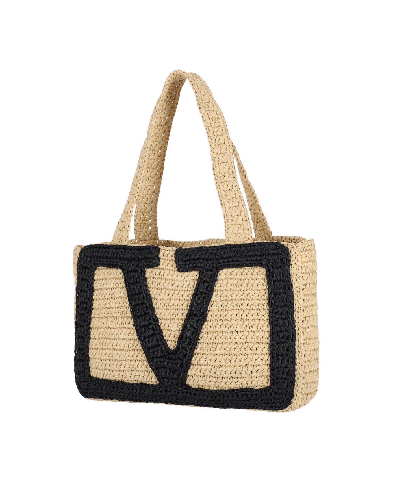 Valentino Garavani 
viva Superstar
 Medium Tote Bag - NATURALENERO