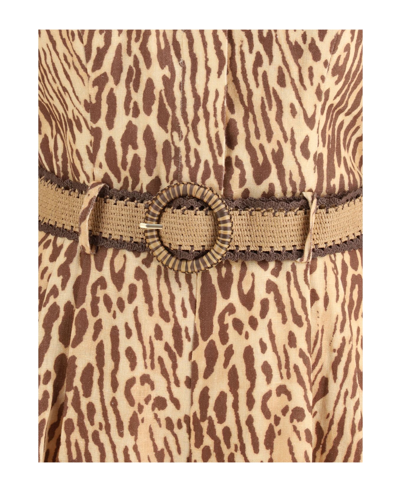 Zimmermann Leopard Short Dress