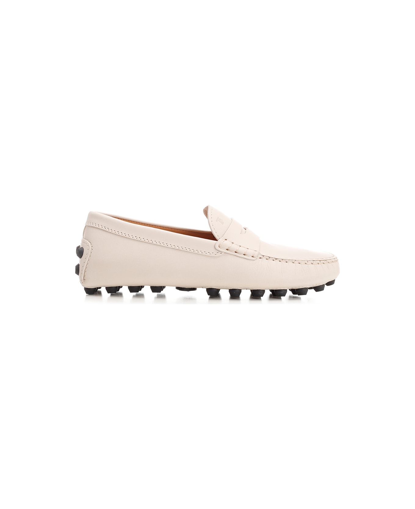 Tod's Ivory Gommino Loafer - WHITE